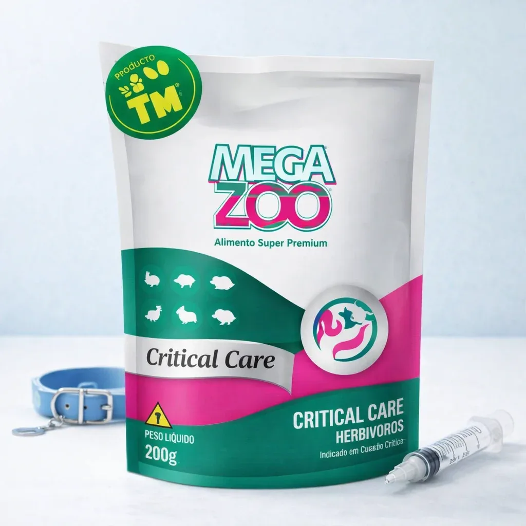 Megazoo Critical Care Papilla Para Herbivoros
